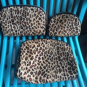 3pc cosmetic bag set